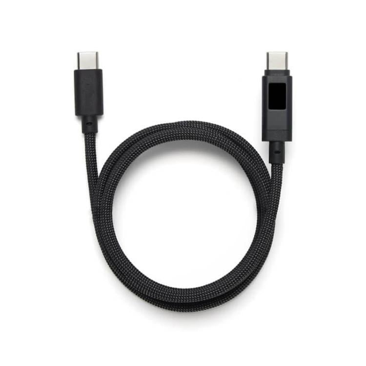 Cavo originale USB-C da 7A con display digitale per caricabatterie DJI Power GaN da 140W., 1m, 1.8m