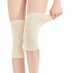 Ginocchiere traspiranti in cotone antiscivolo estive