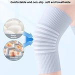 Ginocchiere traspiranti in cotone antiscivolo estive