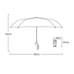 Mini ombrellone pieghevole a 6 sezioni con protezione UV