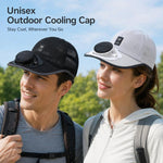 Cappello con ventilatore solare ricaricabile a 3 velocità