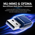 Adattatore USB COMFAST CF-731B WiFi 6 Bluetooth 5.4 AX600