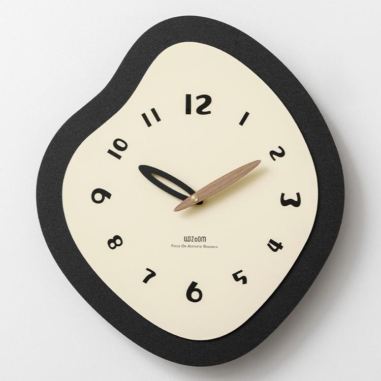 Orologio da parete a pendolo irregolare Wozoom silenzioso