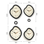 Orologio da parete a pendolo irregolare Wozoom silenzioso