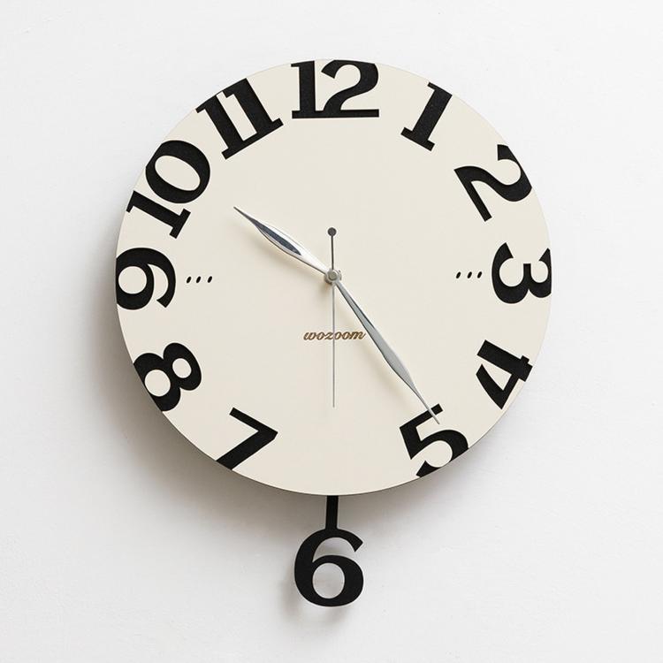 Orologio da parete moderno silenzioso 34cm