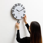 Orologio da parete moderno silenzioso 34cm