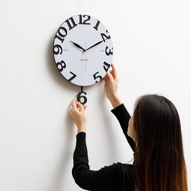 Orologio da parete moderno silenzioso 34cm
