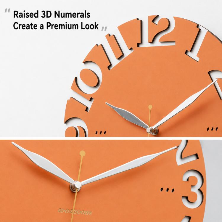 Orologio da parete moderno silenzioso 34cm