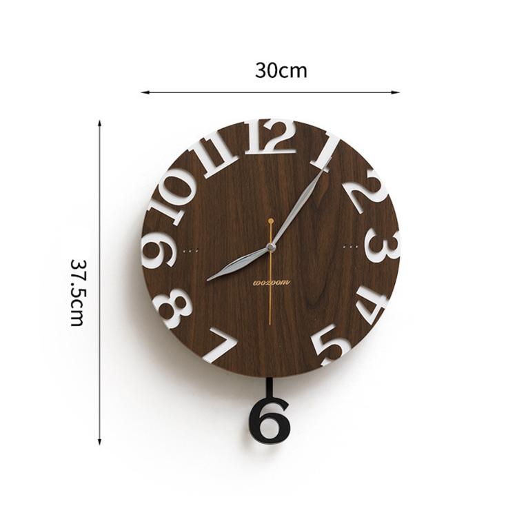 Orologio da parete moderno silenzioso 34cm
