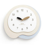 Orologio da parete moderno in legno silenzioso 43x42 cm