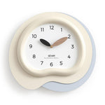 Orologio da parete moderno in legno silenzioso 43x42 cm