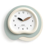 Orologio da parete moderno in legno silenzioso 43x42 cm