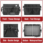 Borsa portaoggetti impermeabile in tessuto Oxford 35x29x7cm