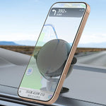Supporto magnetico girevole a doppio asse per telefono da auto, pieghevole, per navigatore., Dual-Axis Rotatable Magnetic Mount