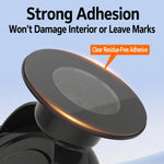 Supporto magnetico girevole a doppio asse per telefono da auto, pieghevole, per navigatore., Dual-Axis Rotatable Magnetic Mount