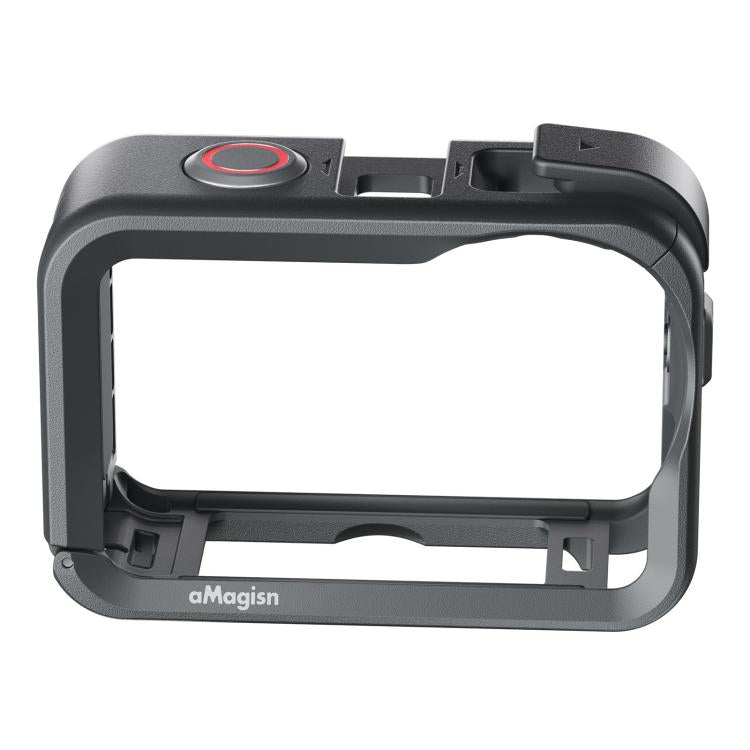 Gabbia protettiva per fotocamera DJI OSMO Action 6 aMaginsn Utility Frame con attacco a slitta e foro filettato da 1/4 di pollice.