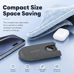 Kit organizer per cavi da viaggio Toocki con caricabatterie wireless per orologi e scheda adattatore USB-C tutto in uno