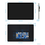 Display touch capacitivo 11" 1920x1200 per Raspberry Pi