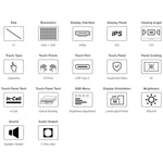 Display touch capacitivo 11" 1920x1200 per Raspberry Pi