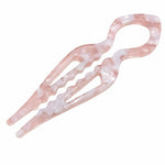 Fermaglio per capelli a U in acetato a forma di pesce 15cm