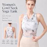 Gilet sportivo da donna con imbottitura e rete fitness