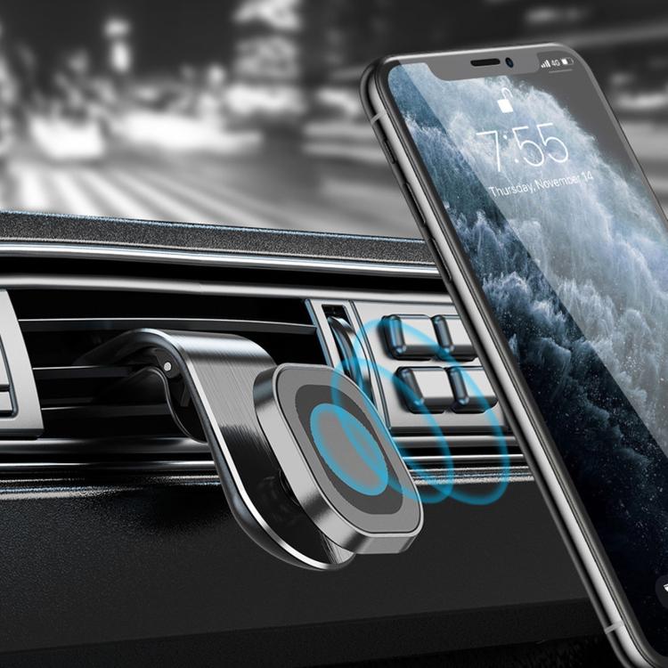 Supporto magnetico a L per telefono da auto