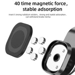 Supporto magnetico a L per telefono da auto
