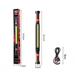 Lampada ispezione LED pieghevole ricaricabile USB