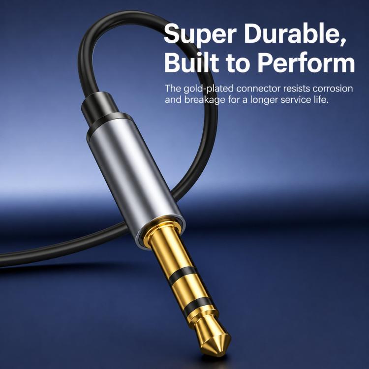 Adattatore Aux Bluetooth 5.4 con microfono e jack 3,5 mm