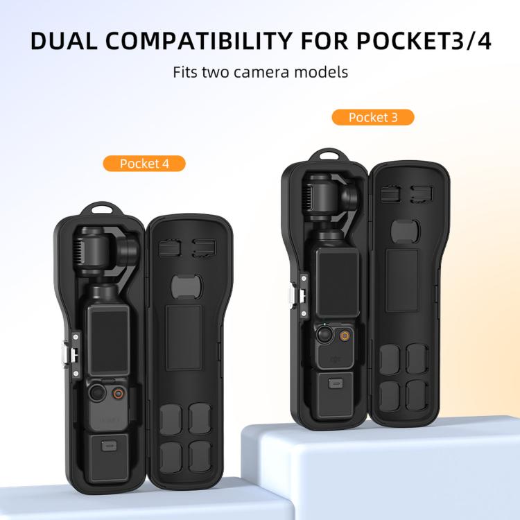 Custodia protettiva con porta filtri per DJI Osmo Pocket 4 e 3