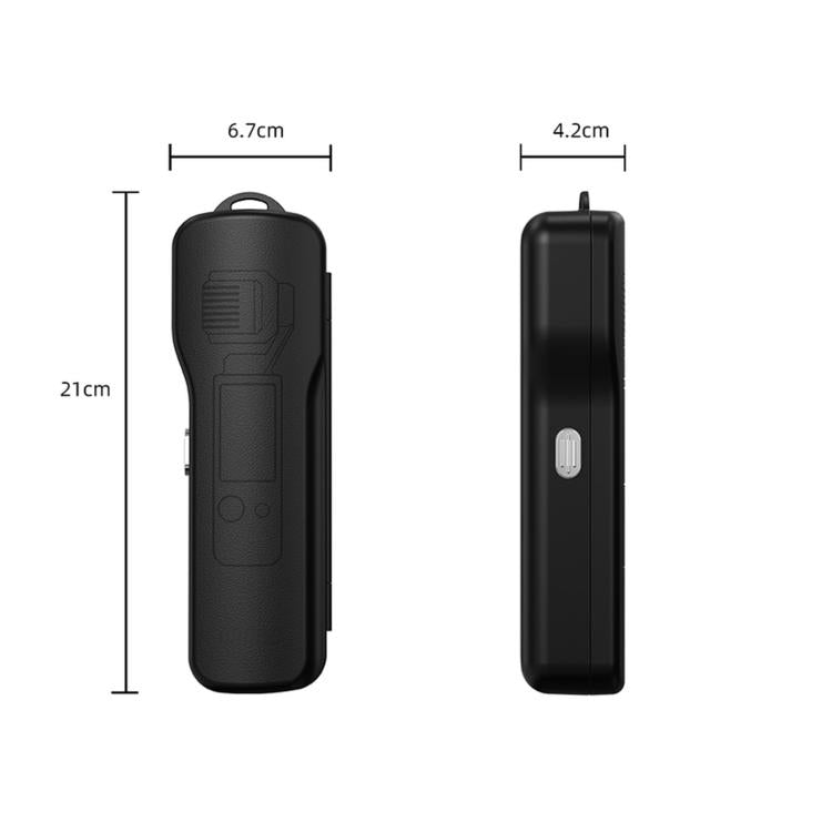 Custodia protettiva con porta filtri per DJI Osmo Pocket 4 e 3