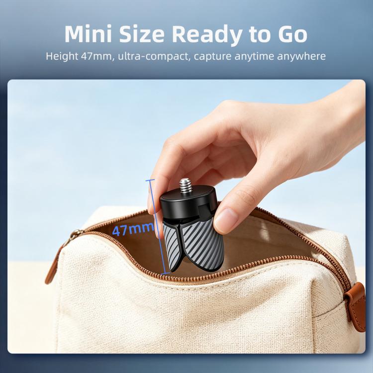 Mini supporto da tavolo per action camera compatto