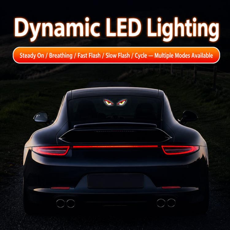 Luce solare lampeggiante a ventosa per auto LED