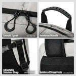 Zaino da basket REMOID 32L con tasca separata per indumenti bagnati nero