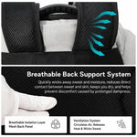 Zaino da basket REMOID 32L con tasca separata per indumenti bagnati nero