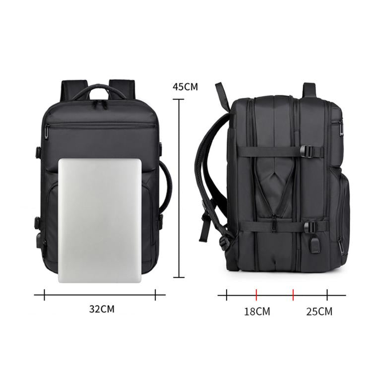 Zaino espandibile REMOID per laptop 15,6" resistente all'acqua
