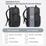 Zaino espandibile REMOID per laptop 15,6" resistente all'acqua