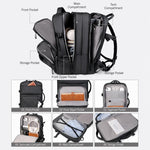 Zaino espandibile REMOID per laptop 15,6" resistente all'acqua