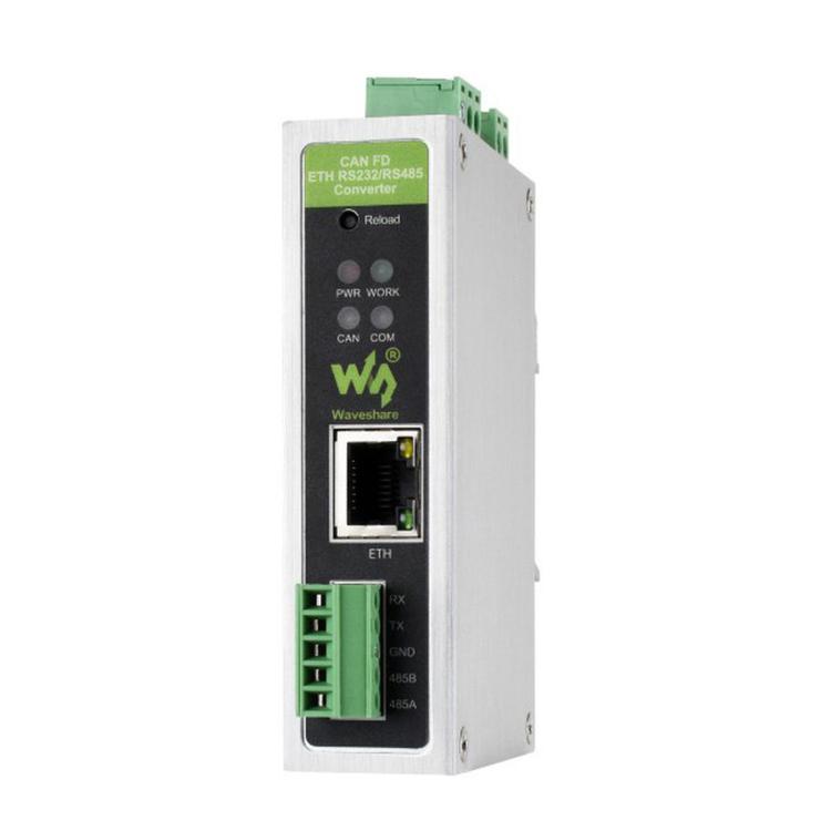 Convertitore protocollo CAN FD a ETH/RS232/RS485 Waveshare