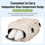 Zaino da viaggio REMOID con scomparto per scarpe e USB
