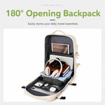 Zaino da viaggio REMOID con scomparto per scarpe e USB
