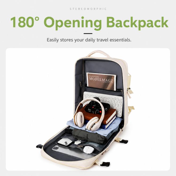 Zaino da viaggio REMOID con scomparto per scarpe e USB