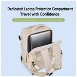 Zaino da viaggio REMOID con scomparto per scarpe e USB