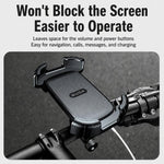Supporto telefono moto BUDK T02 rinforzato e retrattile