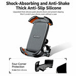 Supporto telefono moto BUDK T02 rinforzato e retrattile