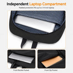 Zaino sottile resistente all'acqua per laptop fino a 14 pollici