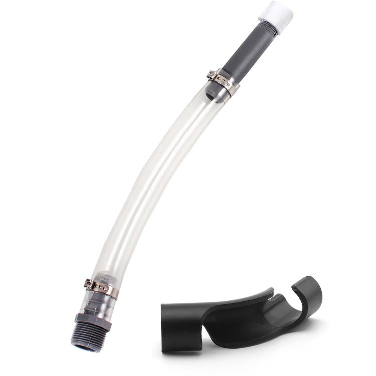Tubo del carburante per auto + fermo per curva Tubo di riempimento carburante per auto da corsa