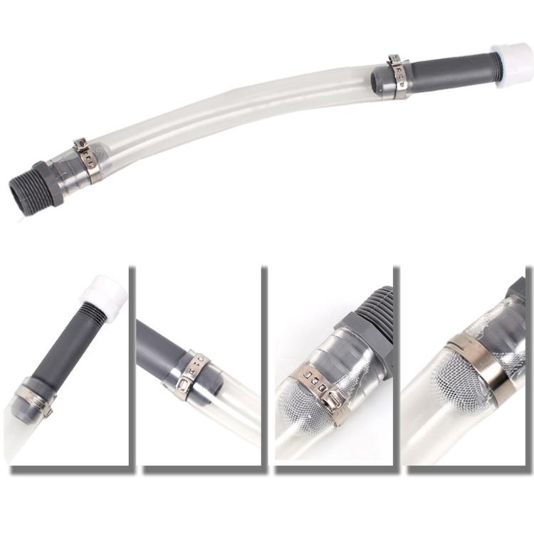 Tubo del carburante per auto + fermo per curva Tubo di riempimento carburante per auto da corsa