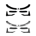 Adesivi e accessori per auto per BMW M3 F80 / F81 M4 F82 / F83 2015-2020, Front Air Blade Black, Front Air Blade Carbon Fiber, Front Bumper Trim Black, Front Bumper Trim Carbon Fiber, Front Lip Black, Lip Carbon Fiber