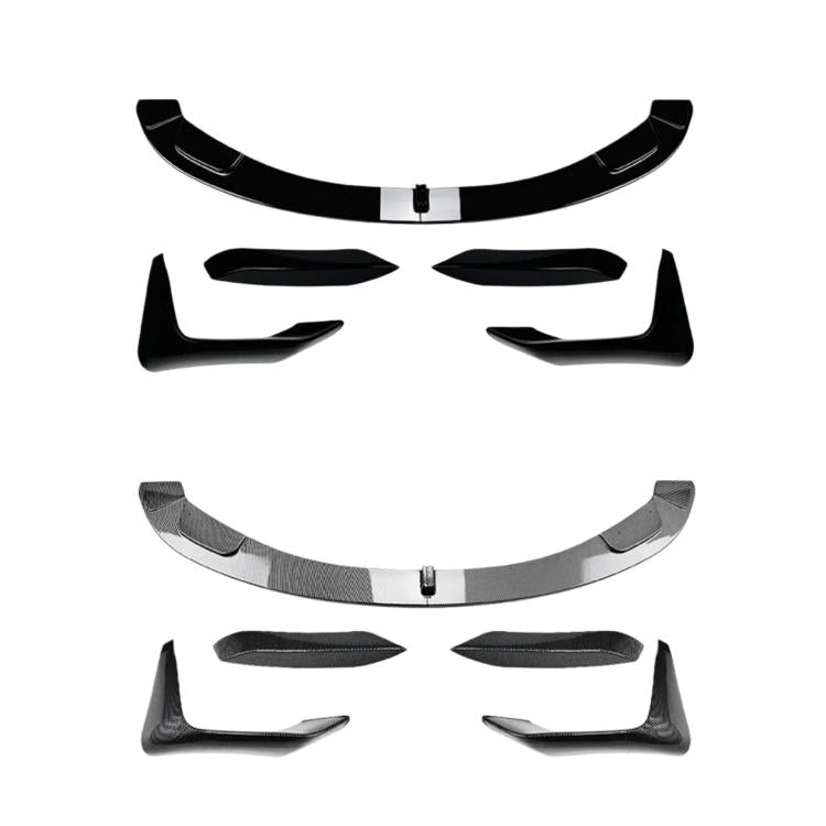 Adesivi e accessori per auto per BMW M3 F80 / F81 M4 F82 / F83 2015-2020, Front Air Blade Black, Front Air Blade Carbon Fiber, Front Bumper Trim Black, Front Bumper Trim Carbon Fiber, Front Lip Black, Lip Carbon Fiber